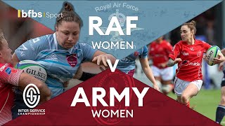 RAF v Army | LIVE Inter Service 2024 women’s rugby union