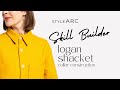 Style Arc | Logan Shacket | Skill Builder | Collar Construction