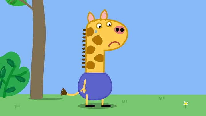 Peppa Pig New Episodes - Gerald Giraffe - Kids Vid...