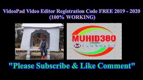 Videopad Professional Free Regitration Code FREE 2019   2020 100% WORKING