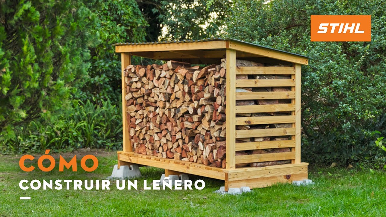 THE PALLET FACTORY : Leñera para el jardín