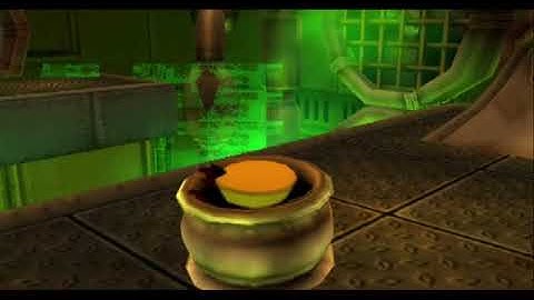 Dr Neo Cortex stuck in a pipe