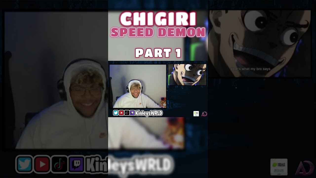 CHIGIRI SPEED DEMON PT1 Bluelock Animereaction Bluelockedit