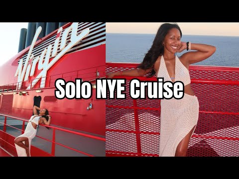 Solo Cruise on Virgin Voyages | I Was Lowkey Scared (Ep.1) | Scarlet Lady Rivera Maya