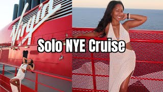 Solo Cruise on Virgin Voyages | I Was Lowkey Scared (Ep.1) | Scarlet Lady Rivera Maya