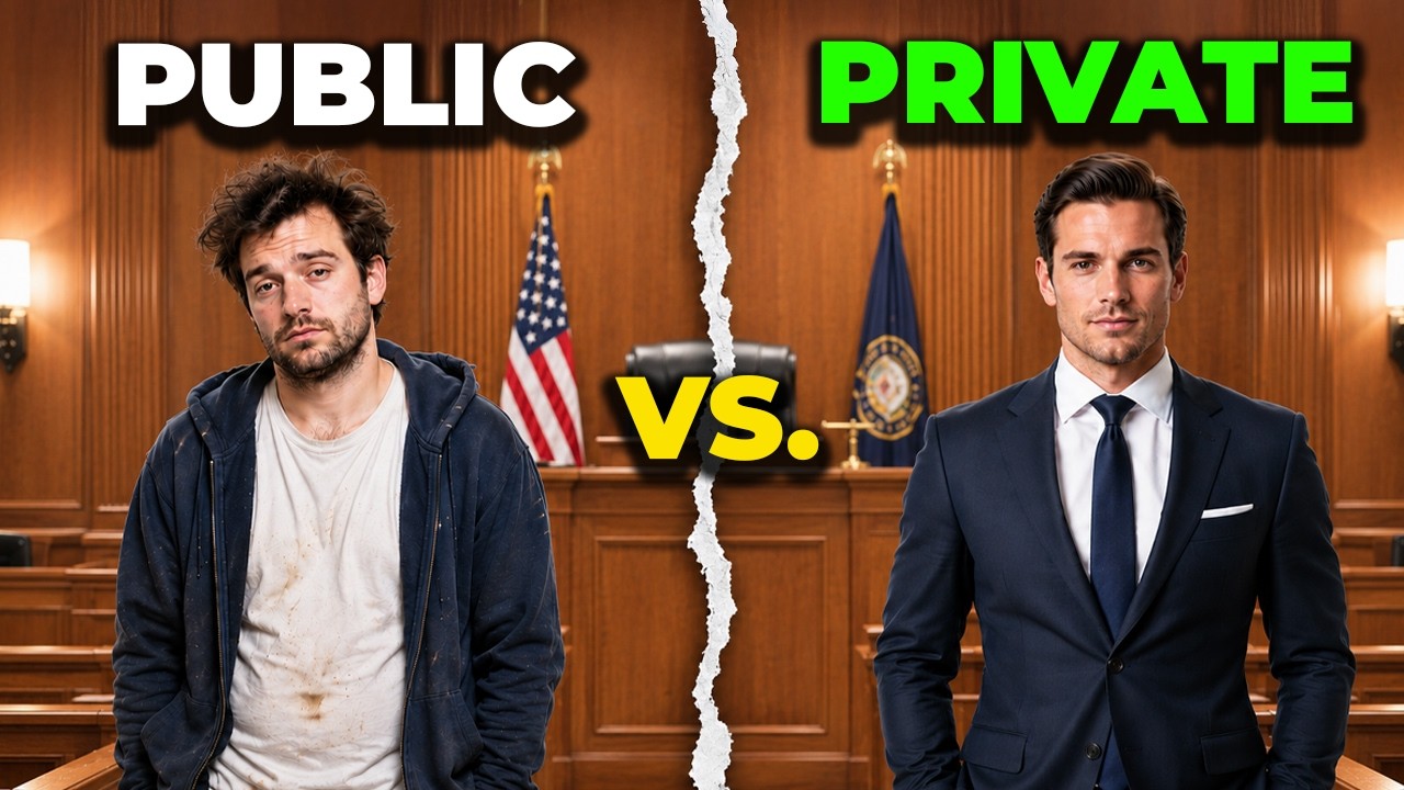 Public Defender vs  Private Lawyer The Insider's Truth