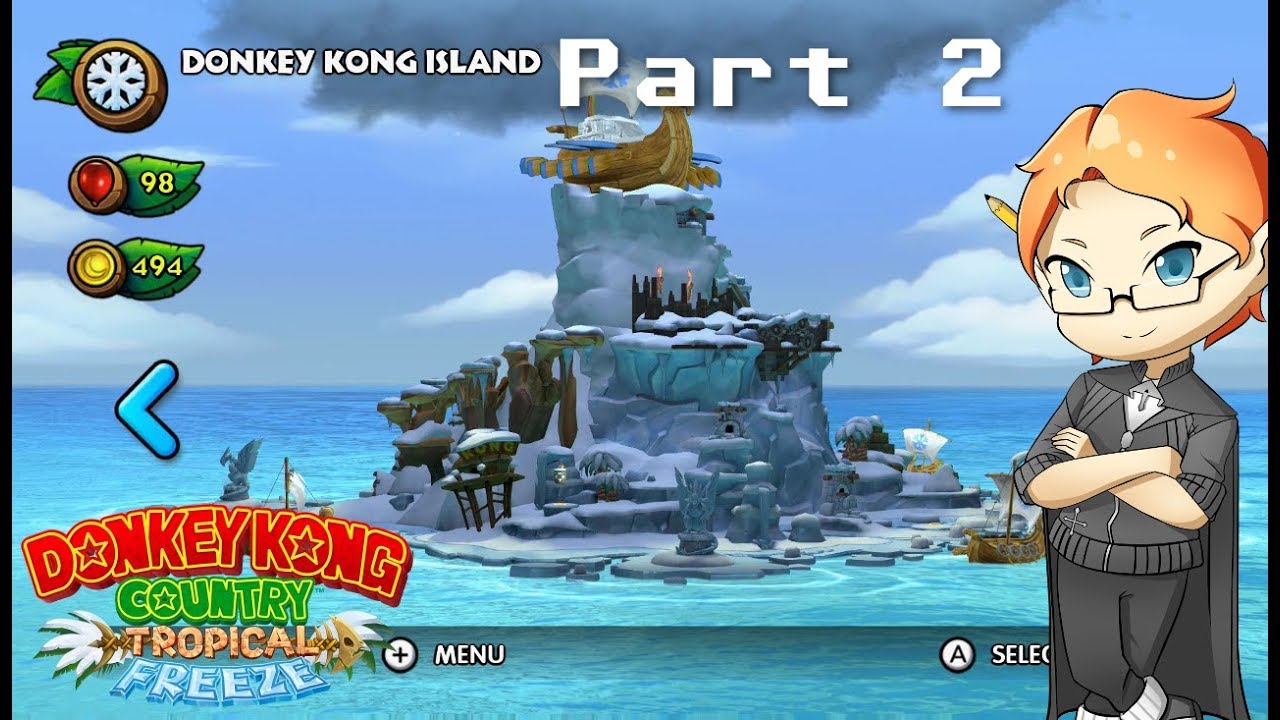 DKC Tropical Freeze – Donkey Kong Isle, Part 2