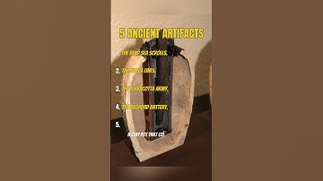 5 ANCIENT ARTIFACTS 🔎🌎