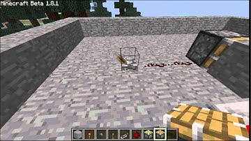 Minecraft Piston Logic Gate Tutorial #3 - AND Gate