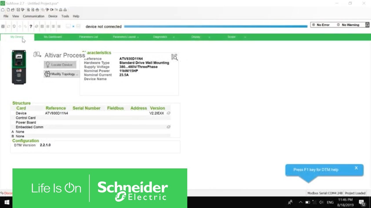 residential wind turbine How to Activate Stall Protection in Altivar Process Using SoMove | Schneider Electric Support