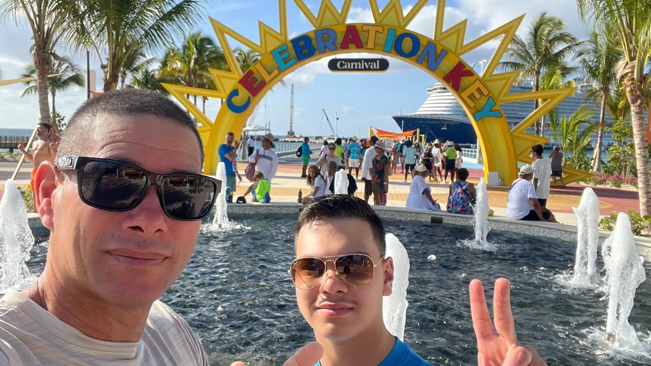 Celebration Key isla privada de ￼carnival ￼ mi viaje en español 