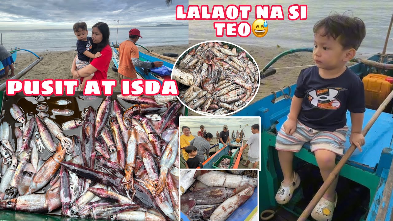 NAG-ABANG ULIT KAMI SA MGA LUMAOT | MAY MGA HULING ISDA AT PUSIT + CHICKEN ADOBO 