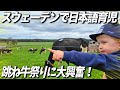 スウェーデン春の牛祭りに2歳児参戦！【スウェーデンで日本語育児】