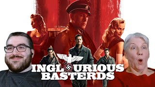 My Mom Watches INGLOURIOUS BASTERDS (2009) | Movie Reaction | First Time Watching