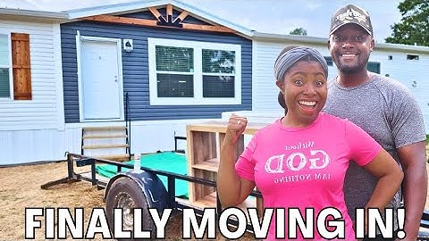 Moving into Our New Home | Doublewide Mobile Home | Simple Country Living