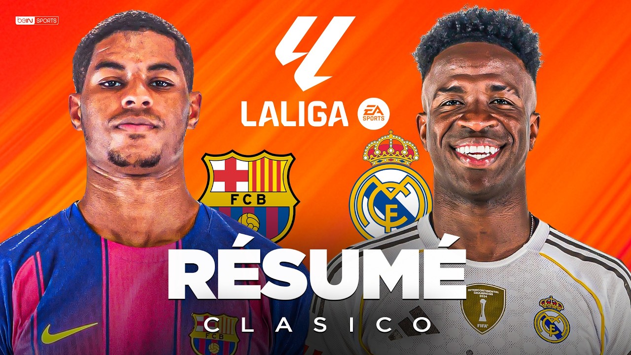 Résumé : LE FC BARCELONE SACRÉ CHAMPION D'ESPAGNE CONTRE LE REAL MADRID !