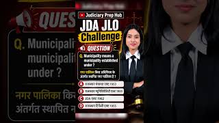 Title:JDA JLO Challenge 🔥 | 90% Aspirants Fail This MCQ! 😱 #rjs #jlo #law #judiciarypreparation