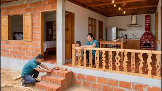 A small family built their dream villa in just 380 days and nights.| @PhamSuSingleDad