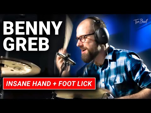 Benny Greb - Drum Fill Breakdown (EXTREME hand and foot singles)