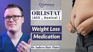 ORLISTAT (Alli / Xenical) | Pil Penurun Berat Badan | Dosis, Efek Samping & Lainnya