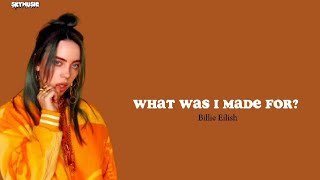 What Was I Made For? - Billie Eilish (lyrics+terjemahan) Don't know how to feel But I wanna try