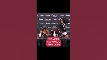 Kelsey Plum crashes A’ja Wilson and Chelsea Gray’s postgame interview 🤣