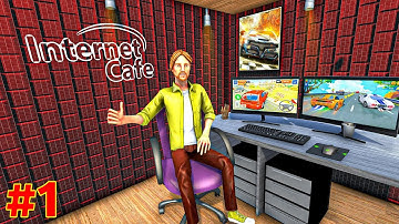 I OPENED MY OWN INTERNET CAFE 🤓 | INTERNET GAMER CAFE SIMULATOR #1