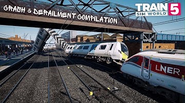 Train Sim World 5 Crash & Derailment Compilation