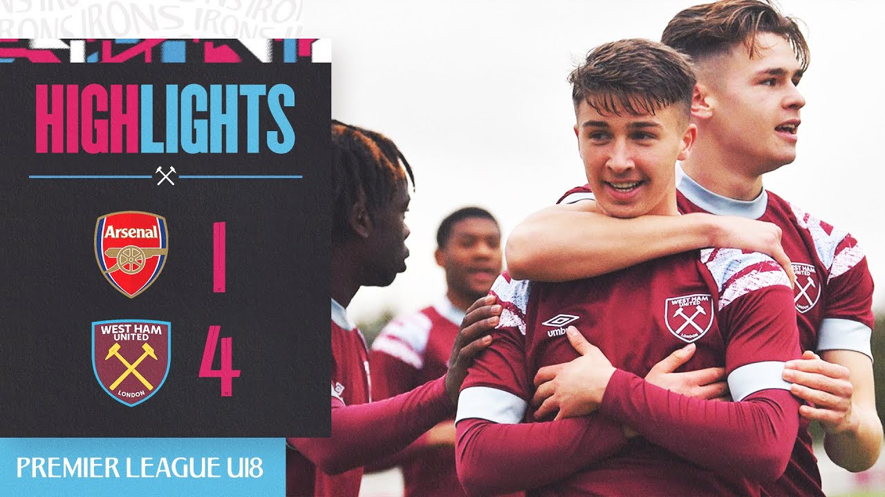 Arsenal 1-4 West Ham | HUGE Away Win For Young Hammers! | Premier League U18 Highlights