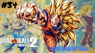 Dragon Ball Xenoverse 2 - San Goku et Gotenks Super Saiyan 3 affrontent Majin Buu: Combat Épique #34