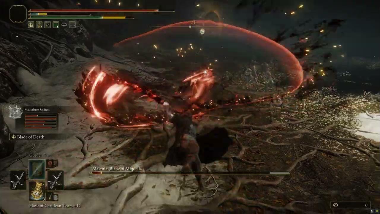 Elden Ring NG+4 Malenia with Solo Leveling Build YouTube