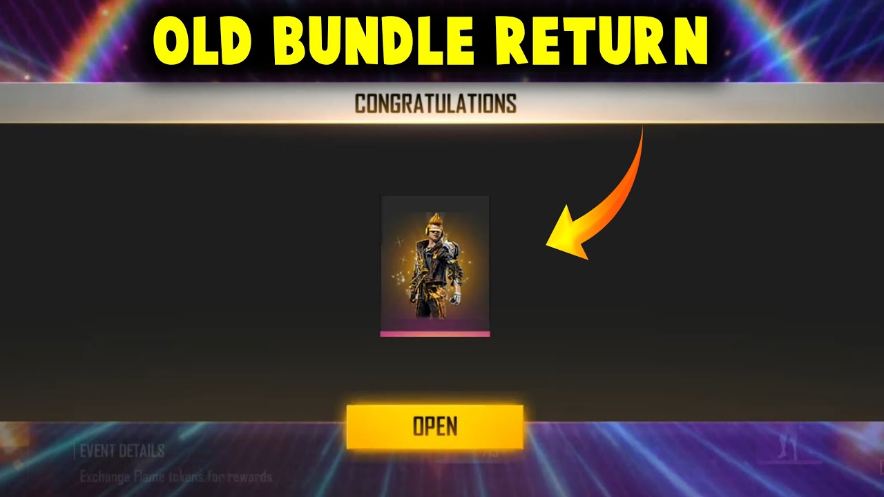 MAX RAYCATCHER BUNDLE RETURN IN FREE FIRE | ADDED EXTRA REWARDS EVENT - FREE FIRE MAX