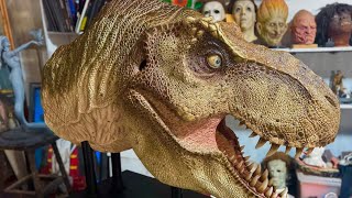 ECC (Elite Creature Collectibles) 1/2 scale T-REX  HEAD unboxing and review