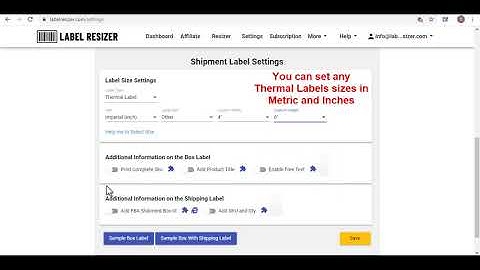 Label Resizer - Customize Amazon FBA Box and Shipping Labels