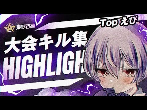 Nickが選んだ最強火力！！！れいに劣らぬ動きで敵を喰っていく大会キル集【Topえび】【KOPLver.】part15
