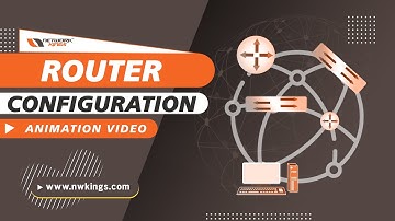 [Hindi / English] Router Configuration | Animation Video | Network Kings