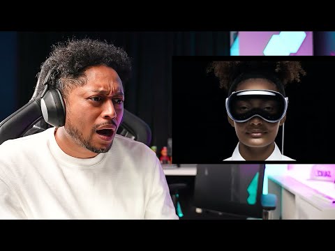 Apple Vision Pro Live Reaction (just the AR headset)