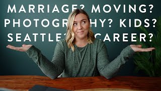 Q&A: Married Life? Leaving Seattle? Photography? Career?