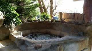 FRED FLINTSTONES CONCRETE hot tub spa jacuzzi  (BUILD)