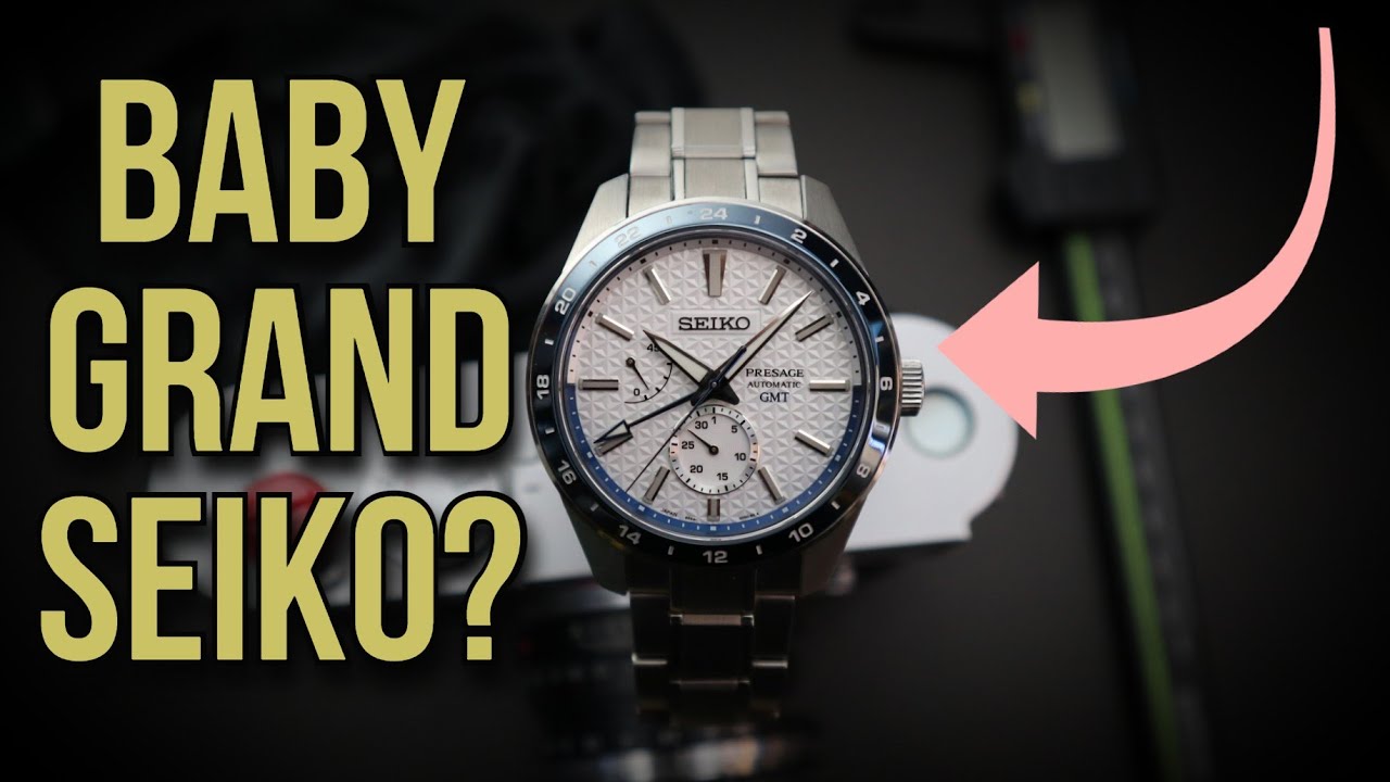 SEIKO PRESAGE Sharp Edged Series GMT Limited Edition 140th anniversary  Automatic True Traveller GMT - YouTube
