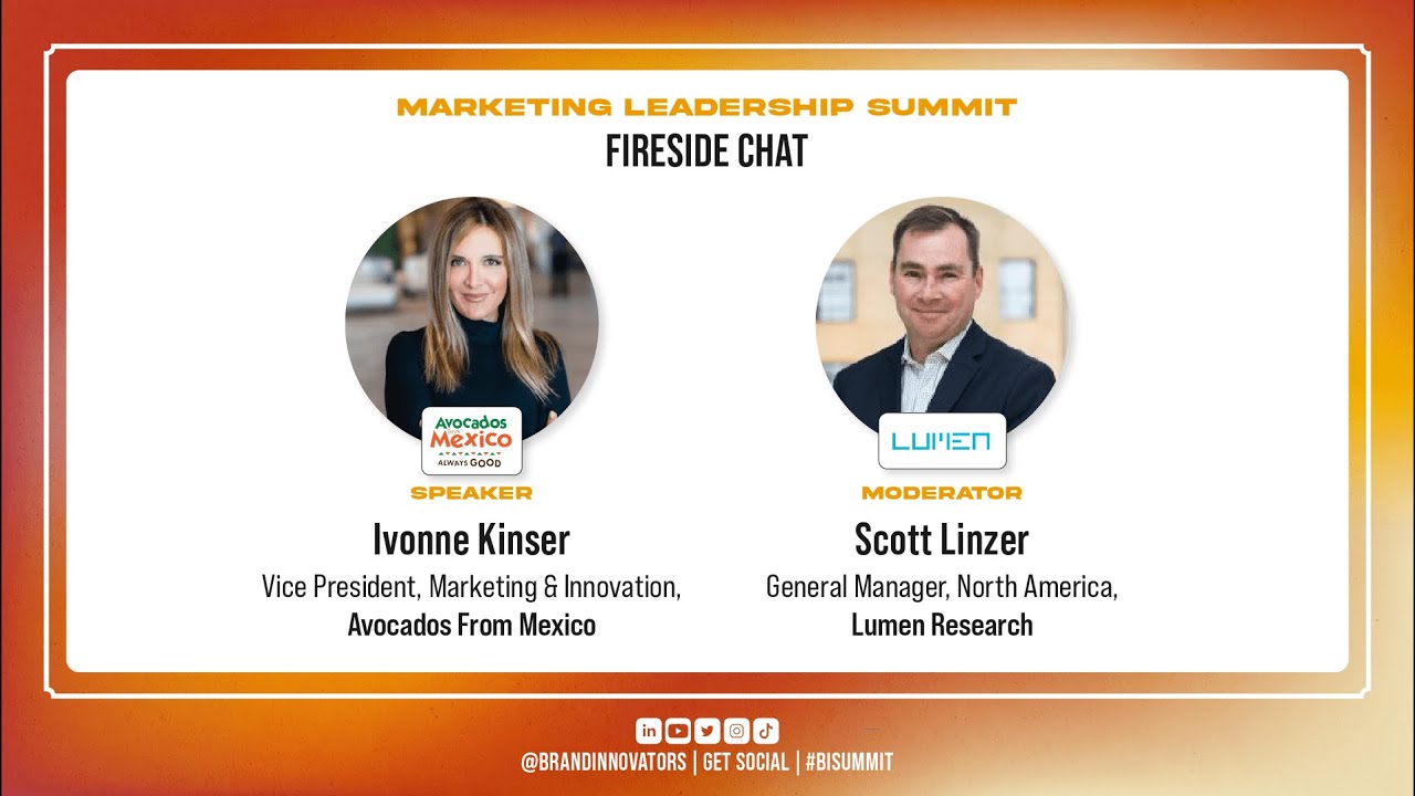 Ivonne Kinser, VP, Marketing & Innovation, Avocados From Mexico at the