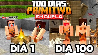 SOBREVIVI 100 DIAS NA PRÉ HISTÓRIA DO MINECRAFT  O FILME