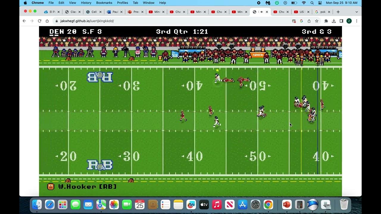 Github.io Retro Bowl