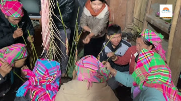 ĐÁM CƯỚI CÓ 102 VỚI MÀN THI UỐNG RƯỢU CẦN GIỮA NHÀ TRAI NGƯỜI THÁI & NHÀ GÁI NGƯỜI KHƠ MÚ-THAN UYÊN