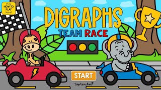 Interactive Digraph Game - Digraph Team Race