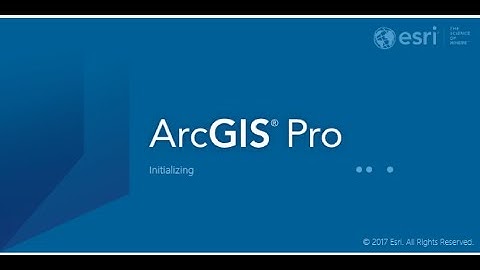 Getting Started with ArcGIS Pro by Creating Project