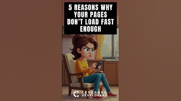 5 Reasons Why Your Pages Don’t Load Fast Enough