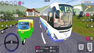 KPN Bus Game Download | BUSSID New MG Leera Bus Mod - Bus Simulator Indonesia Android Gameplay screenshot 5