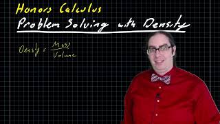 Density and Probability