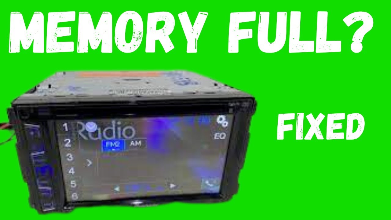 How To Delete Memory On Pioneer Radio
